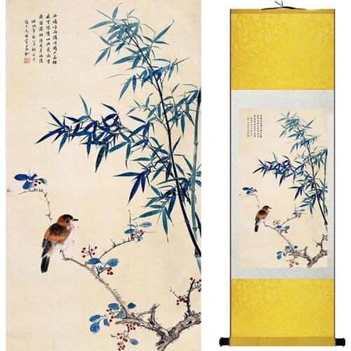 Birds and flowers painting home office decoration painting living room painting 20190720015