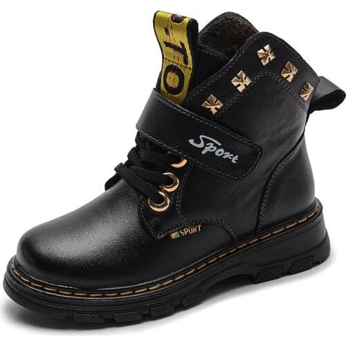 LEOSOXS Children's Leather Shoes