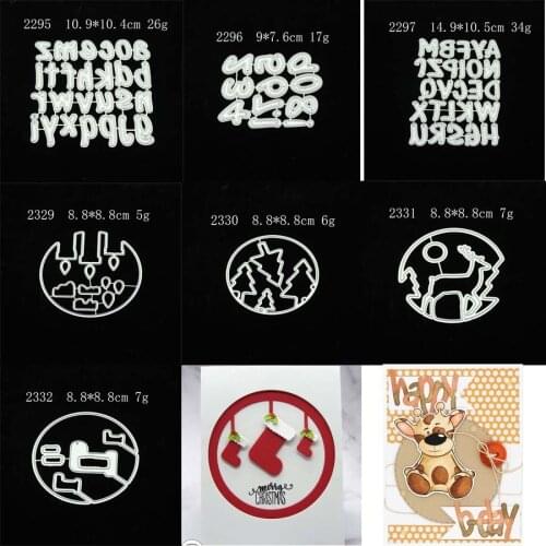 Dotted English Letters Metal Cutting Dies 2021 New Diy Die Molds Scrapbooking Paper Making Die Cuts Crafts