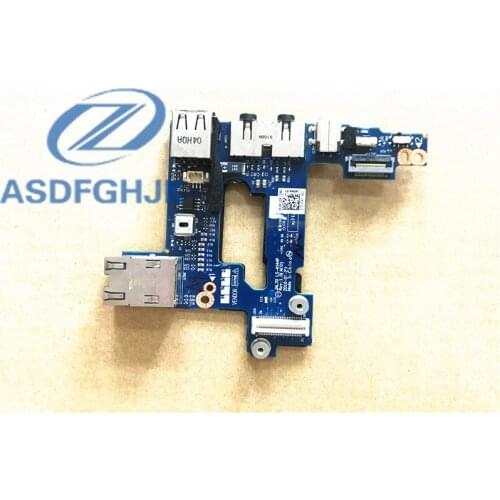 Original Para FOR Dell Inspiron E6500 USB Placa Ethernet De Áudio Firewire LS-4044P 0K120P K120P 100% Test ok