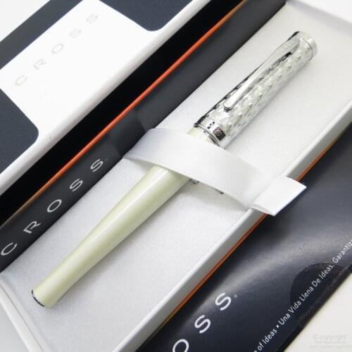 Cross Sauvage Moonstone Ivory / Python Fountain Pen | İsme Special Pen