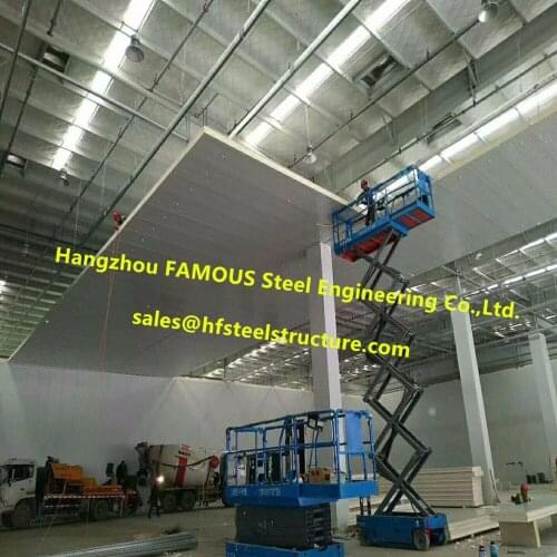Polyisocyanurate & Polyurethane Cold Fresh Storage And Freezing Project With International Fire Protection Grade