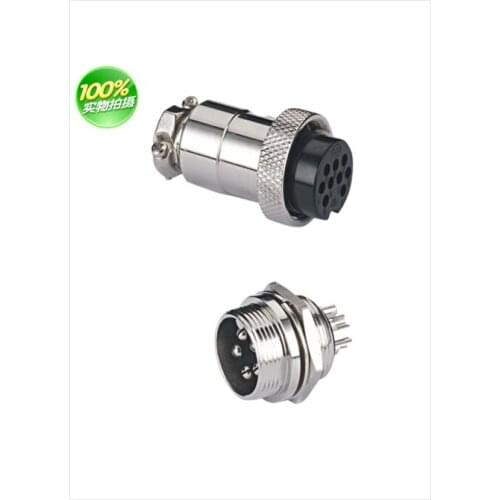 Air connector plug and socket M20 / DF / GX20-9pin connector