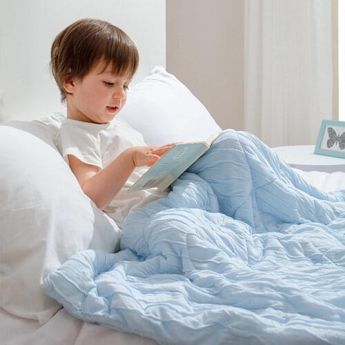 Sunveno Baby Blankets Newborn Muslin Quilts Receiving Blankets Bedding Sets Super Soft like Baby Skin Natural Cool