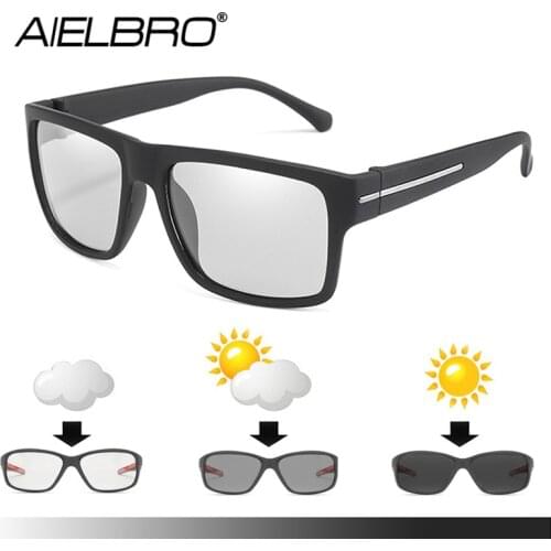 Cycling Sunglasses Photochromic Sunglasses Mens Glasses Polarized Driving Cycling Goggle MTB Bicycle Glasses Cycling