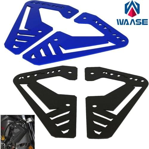 Waase Motorcycle Side Panel Radiator Grille Guard Cover Plate Protector for YAMAHA FZ10 MT-10 RN45 2016 2017 2018 2019 2020 2021