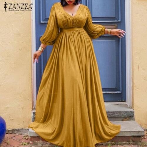 ZANZEA Long Dresses