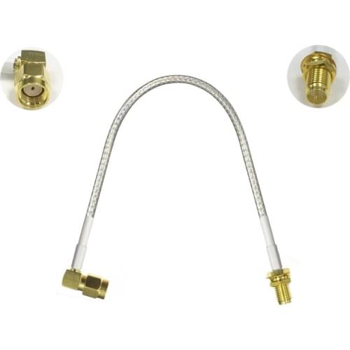 1PC wireless modem cable RP SMA male plug RA switch RP SMA female jack pigtail RG316/RG174 15/30/50/100cm NEW wholesale