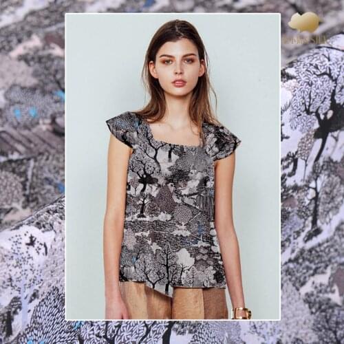 30mm silk stretch heavy crepe fabric 110cm matt anti-wrinkle suit dress silk fabric material wholesale silk cloth