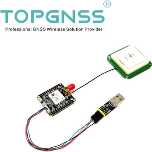 PPS GNSS GPS UAV UGV module antenna receiver High-precision RTCM output, NMEA0183 5V UART TTL Level TOPGNSS TOP609
