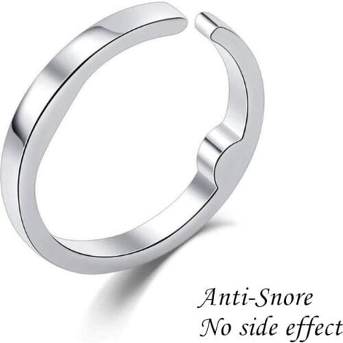 Anti Snore Ring Acupressure Apnea Sleeping Aid Stop Snoring Against Insomnia Men Women Unisex Natural Ring
