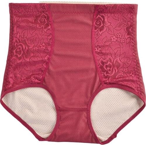 Women Lingerie Plus Size Mid-high Waist Hip Shaping Ladies Panties Sexy Postpartum Corset Body Belly Pants Breathable Briefs