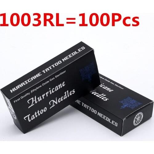 Tattoo Needles Mixed 1003RL 100PCS/lot Professional Tattoo Needles Round Liner Stainless Sterilize Tattooing Needles