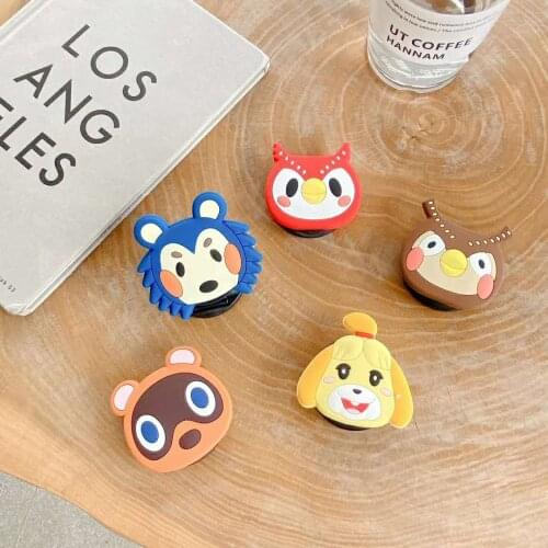 Animal Crossing Mobile phone Airbag bracket phone grip expanding stand phone finger holder for iphone xiaomi for Samsung