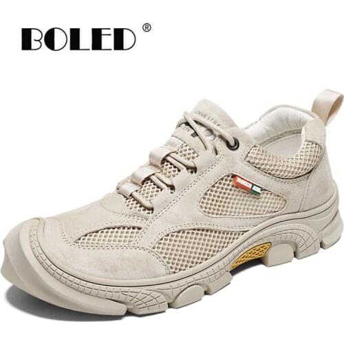 Men Shoes Plus Size Adult High Quality Men Flat Shoe Summer Breathable Shoes Men Outdoor Super Light Casual Walking Shoes
