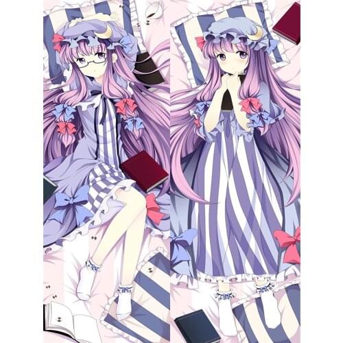 2017 update Japan Anime TouHou Project Shoot the Bullet Patchouli Knowledge Dakimakura pillow cover Hugging Body pillowcase