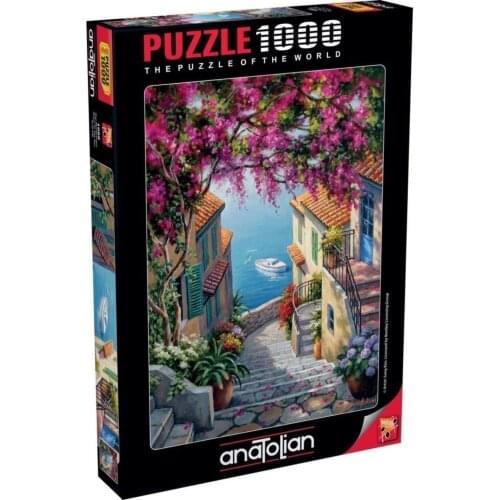 Coastal Ladders Sung Who 1000 Piece Jigsaw Puzzle Paper Jigsaw Puzzle Educational toy Intellect Game Decoration Table 66x48 cm gift