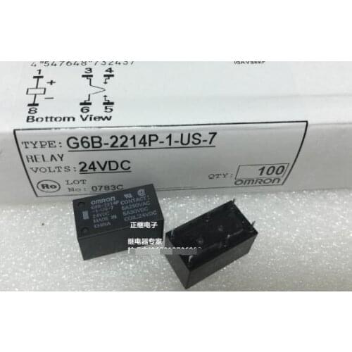 Relay G6B-2214P-1-US-7 24VDC