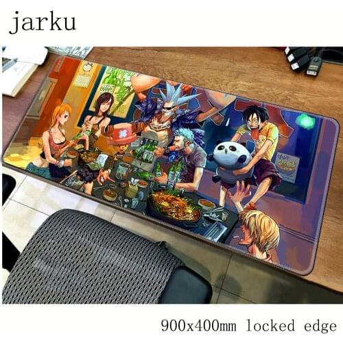 One Piece pad mouse computador gamer mause pad 900x400X2MM padmouse big cute mousepad ergonomic gadget office desk mats