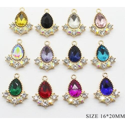 Fine crystal 10 pcs necklace pendant apparel accessories, handmade Necklace For Women Pendant Jewelry decoration Gift