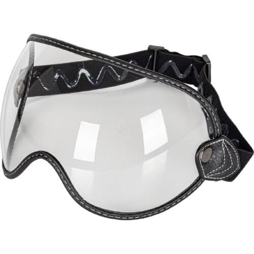 Helmet Windproof Shield Lens with UV400 Protection Bicycle Helmet Retro Visor Eyeshield Visor Decoration