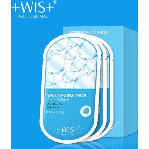 WIS Water Power Mask Antioxidative Anti-Wrinkle Anti-Aging Moisturizing Hydrating Brightening Smoothing Mask For Face