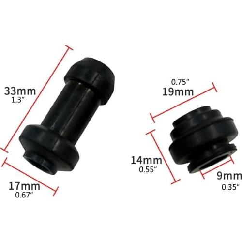 10Set Motorcycle Scooter Brake Upper Lower Pump Caliper Shock Absorber Sleeve