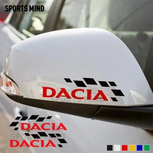 10 Pairs For Renault Dacia Duster Logan Lodgy Sandero Dokker Stepway GT Accessories Car Styling Automobiles Car Sticker Decal