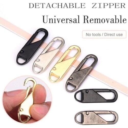 2PCS Fashion Metal Zipper head Zipper lightning Repair Kits Zipper Pull for Zipper Slider DIY Sewing Craft sewing Dropshipping