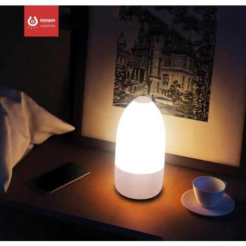 2021 LED Functions Stepless Diming Fashion Public House USB Multicolor Night Light Bar Romantic Dinners By Candle Night