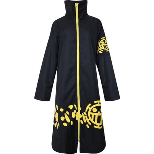 Anime ONE PIECE Trafalgar Law Cosplay Costume Cloak Coat Halloween Carnival Suit