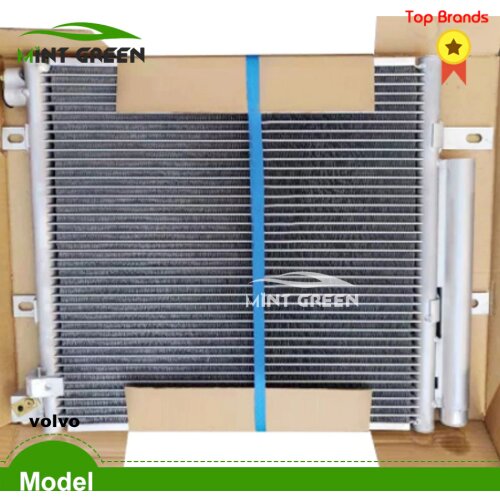 For free shipping Auto AC Condenser for car Volvo Excavator EC290B EC290C EC300D EC300E EC350D EC350E EC380E EC460B EC460C