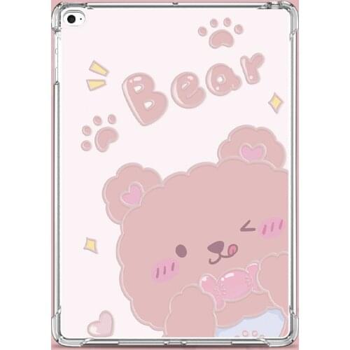Laptop case korean For ipad air 4 Pro 10 5 cover for ipad 10'2 8th case Cute Soft Funda for ipad mini 4 5 case 7th Generation
