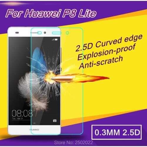 For Huawei P8 Lite Tempered Glass Screen Protector Tempered Glass Protective Film For Huawei P8 Lite Case Guard verre trempe