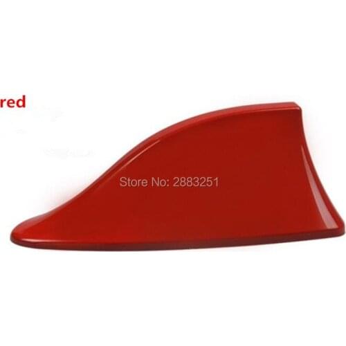 HOT Car Roof Shark Fin Radio Signal Aerial Styling for SEAT cover leon ibiza altea alhambra heater seatpost Car accessories 1PCS