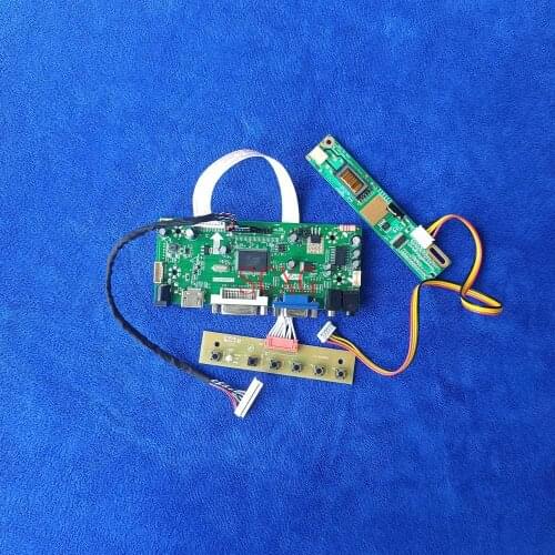 DIY Kit 1CCFL LCD display Fit LTN170WX/LTN170X2/N170C2/QD17TL02 DVI VGA HDMI-compatible 1440*900 MNT68676 drive card LVDS 30 Pin
