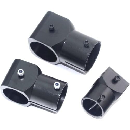 2Pcs 20 to 20/25 to 25mm/30to 30mm Tee T Joint Carbon Fiber Landing Gear RC UAV Drone