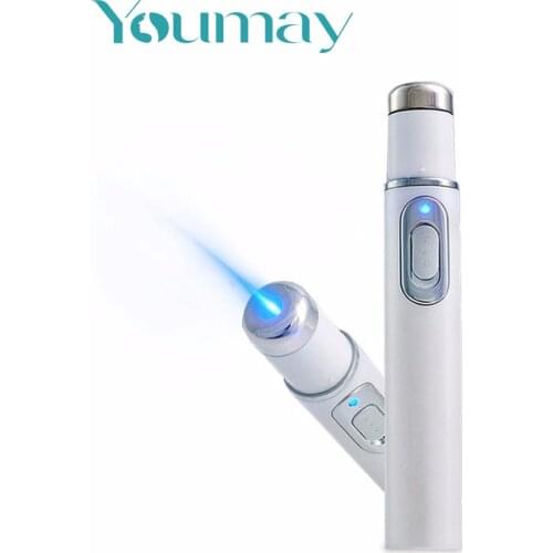 Youmay Blue Light Therapy Acne Laser Pen Soft Scar Wrinkle Removal Treatment Device Skin Care Beauty Equipment Skin Tool