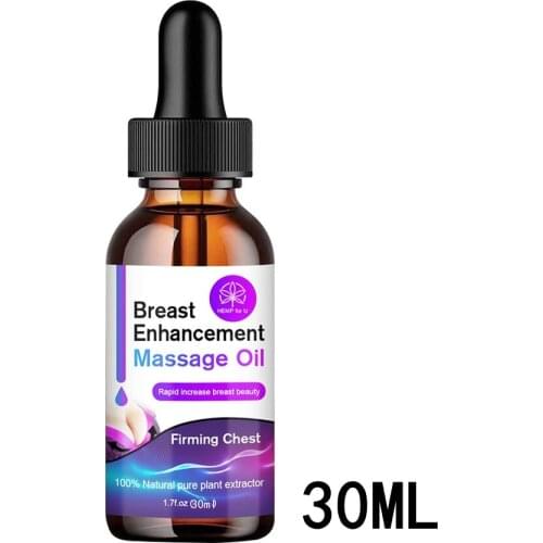 30ml Hemp for U Breast Enlargement Essential Oil Enhancement Breast Massage Oil Frming Enlarging Bigger Chest Growth