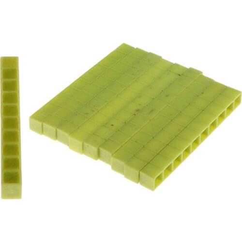 Montessori Maths Counting Sticks Base Ten Manipulative Children Early Toy