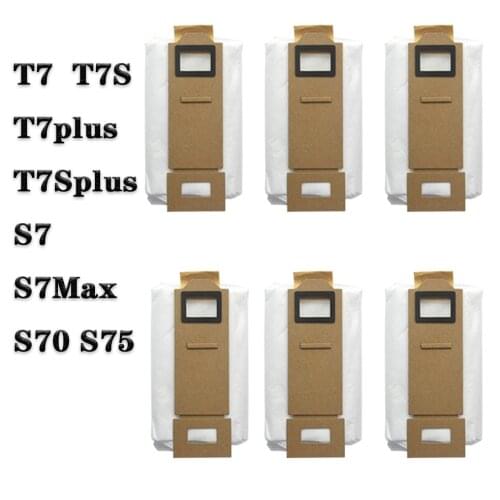 Dust Bag for Xiaomi Roborock T7S T7plus T7Splus S7 S7Max S70 S75 Robot Vacuum Cleaner Accessories Parts Automatic Dust Bag