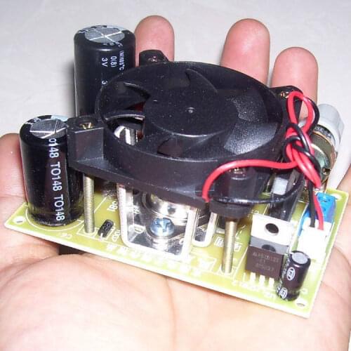 1PC High Power Adjustable power supply LM338K In 3-36V Out 1.2-30V 5A Converter