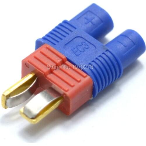 New Deans Male T-plug to EC3 Female No Wire Adapter EC-3 T Battery wireless