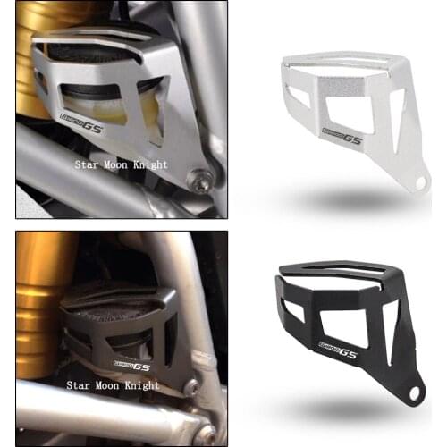 For BMW R 1200 1250 GS ADV GS LC Motorcycle Rear Brake Pump Fluid Tank Oil Cup Reservoir Guard Cover Protector R1200GS R1250GS