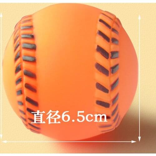 1pcs Diameter 6cm Squeaky Pet Dog Ball Toys for Small Dogs Rubber Chew Puppy Toy Dog Stuff Dogs Toys Pets