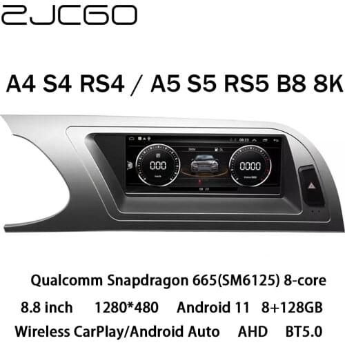 Car Multimedia Player Stereo GPS DVD Radio Navigation NAVI Android Screen Monitor MMI 2G 3G MIB System for Audi A4 A4L A5 B8 8K