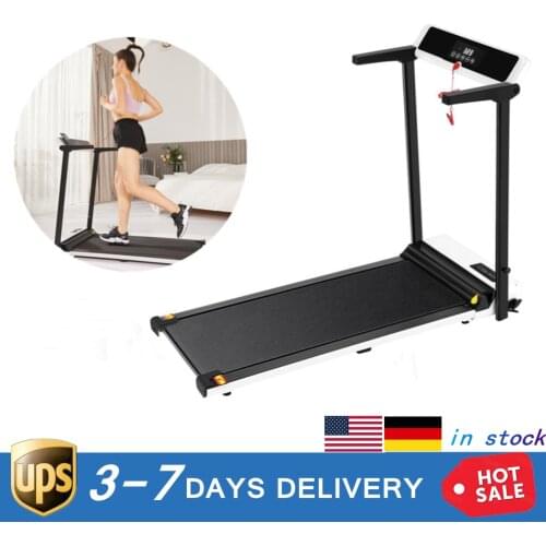 39x102cm/15.4x40.2inch Wide Belt Foldable Treadmill Home Gym Electric Walking Running Jogging Exercise Machine Enough Space to W