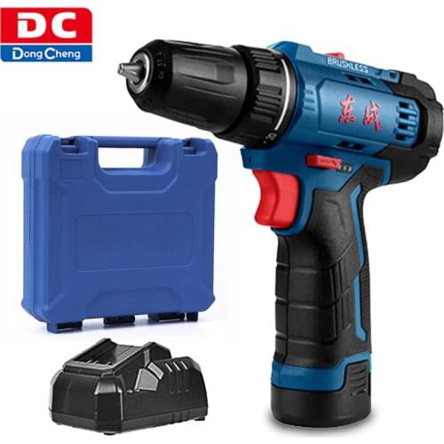 12V Cordless Drill/Driver Brushless Electric Drill Screwdriver Professional Power Tools Li-ion Battery Mini Drill With Drill Kit