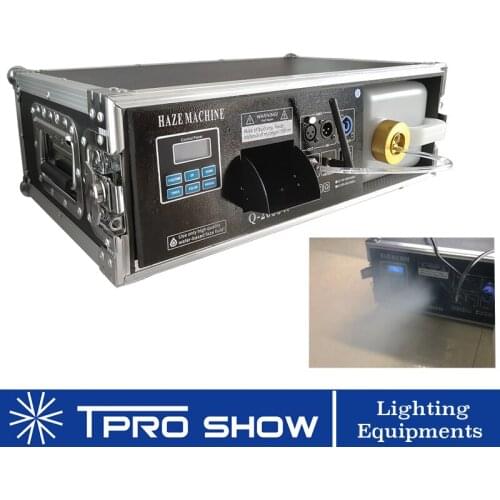 Haze Machine 2000W Mist High Output Dmx512 Fog Machine Smoke Effect Stage Lighting Equipment For Wedding DJ Laser Show Fly Case