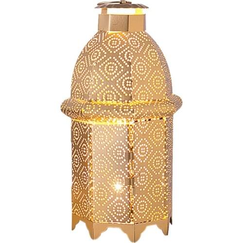 European Style Windproof Lron Art Floor Light Candle Holders Wedding Outdoor Pendant Christmas Home Decor Hollow candlestick